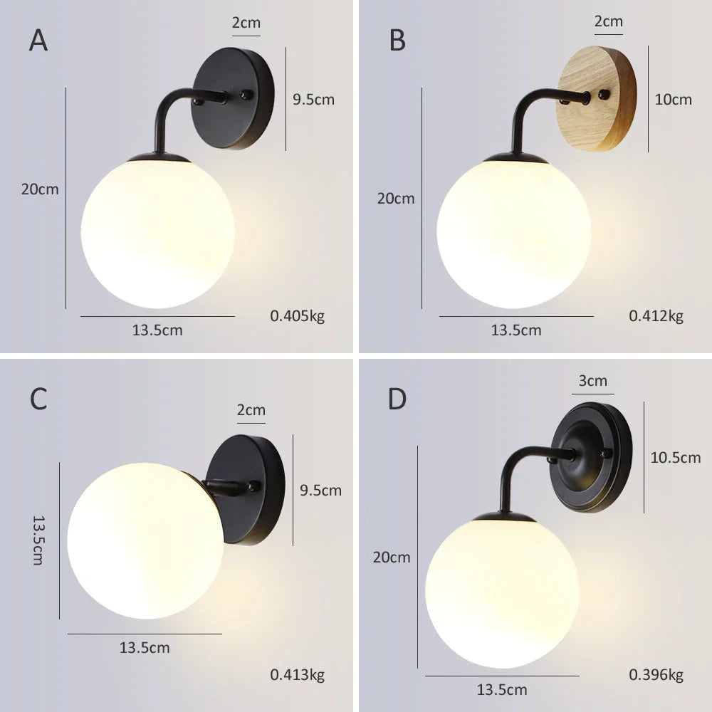 Floroux - Appliques à boule