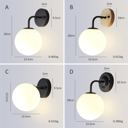 Floroux - Appliques à boule