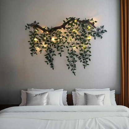 Floroux - Applique LED élégante avec accents floraux