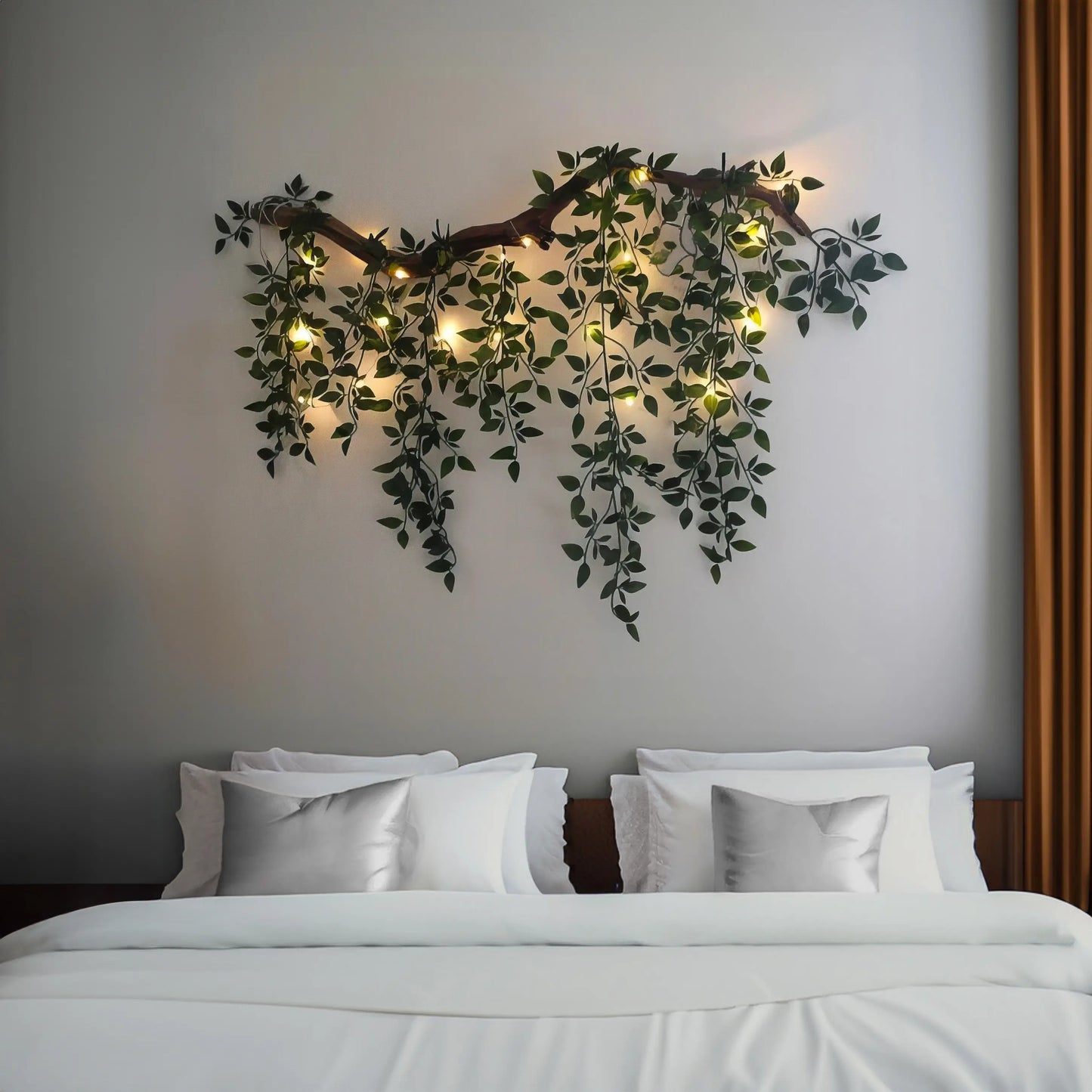 Floroux - Applique murale LED élégante avec des accents floraux