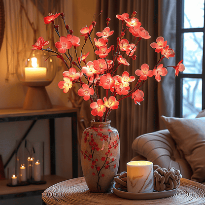 Floroux Branche d'Olive Lumière par Lichtzauber Design | Éclairage Élégant