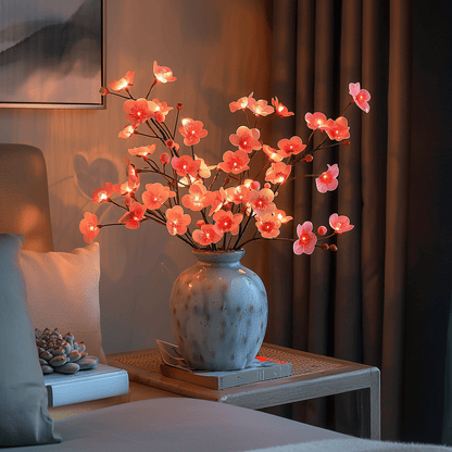 Floroux Branche d'Olive Lumière par Lichtzauber Design | Éclairage Élégant