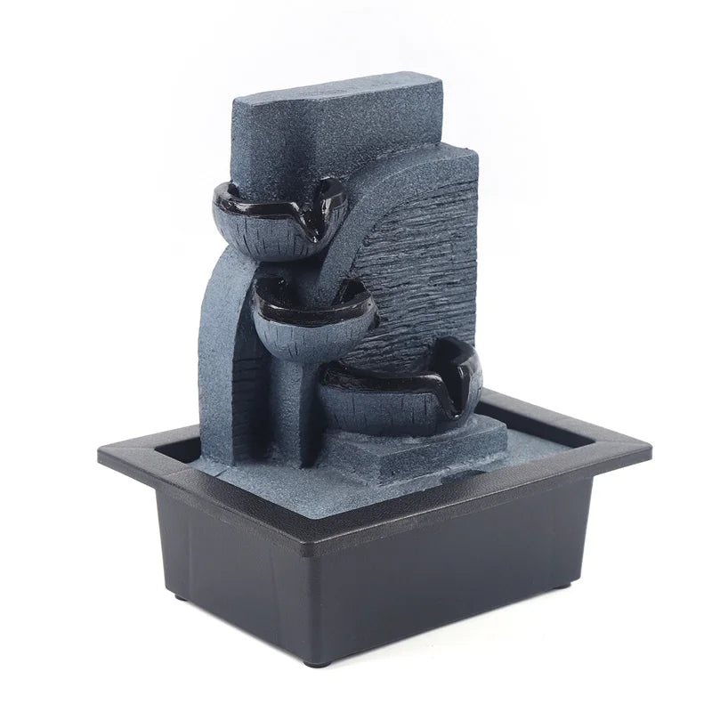 Floroux - Géométrie fontaine d'eau