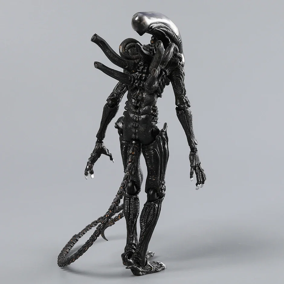 Figurine d'action extraterrestre de haute qualité - Poupée de collection, cadeau parfait pour les enfants, modèle de statue d'aliens détaillé 18 cm (7 pouces)