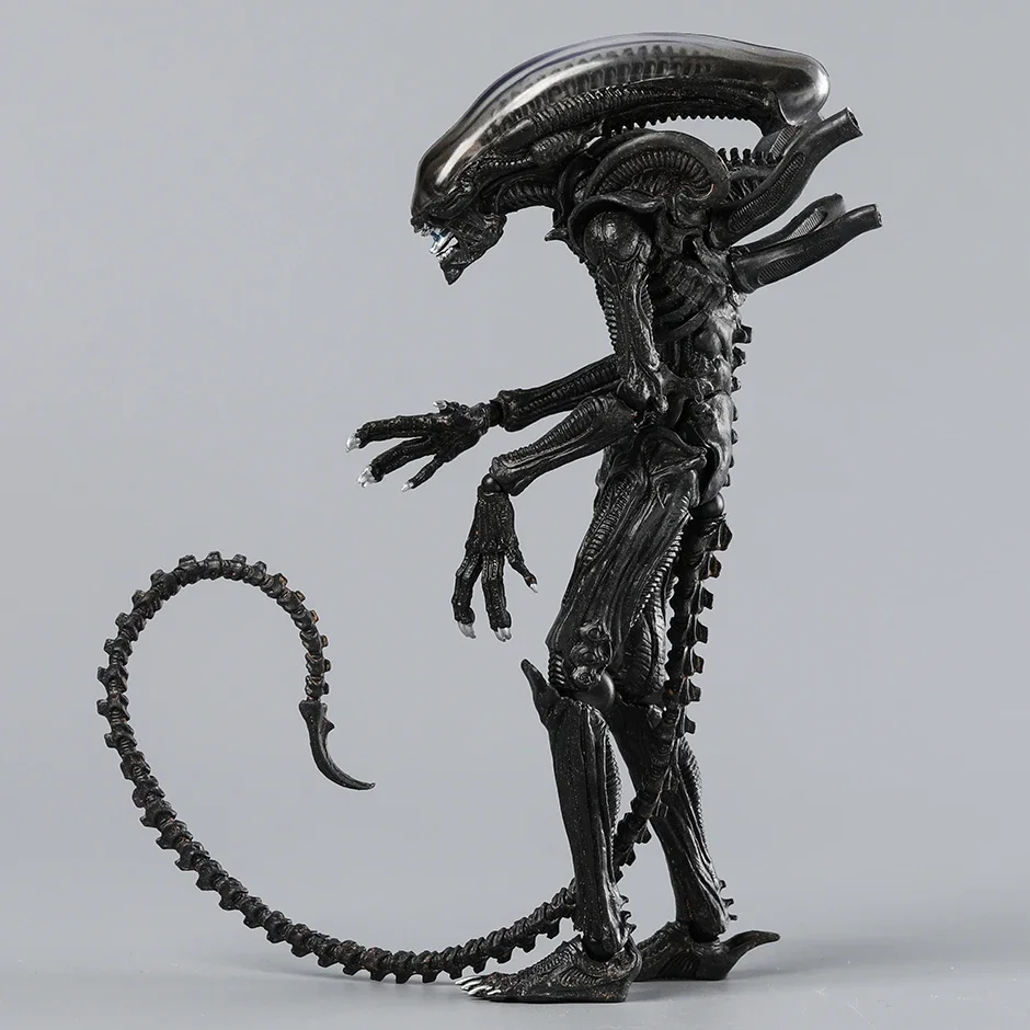 Figurine d'action extraterrestre de haute qualité - Poupée de collection, cadeau parfait pour les enfants, modèle de statue d'aliens détaillé 18 cm (7 pouces)