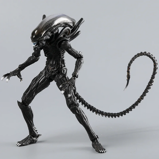 Figurine d'action extraterrestre de haute qualité - Poupée de collection, cadeau parfait pour les enfants, modèle de statue d'aliens détaillé 18 cm (7 pouces)