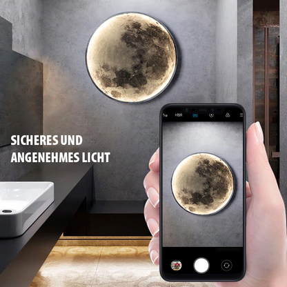 Floroux Lampe de Lune LED | Lumière d'ambiance magique | Lampe de nuit 3D Lune | Décoration pour la maison et la chambre