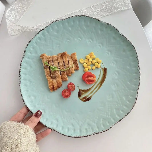 Floroux - Assiette à dessert en céramique
