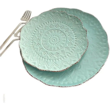 Floroux - Assiette à dessert en céramique