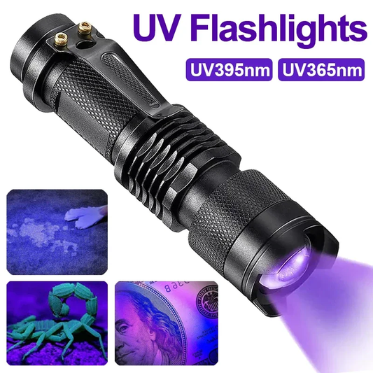 GlowInspect - Lampe UV pour Urine et Taches