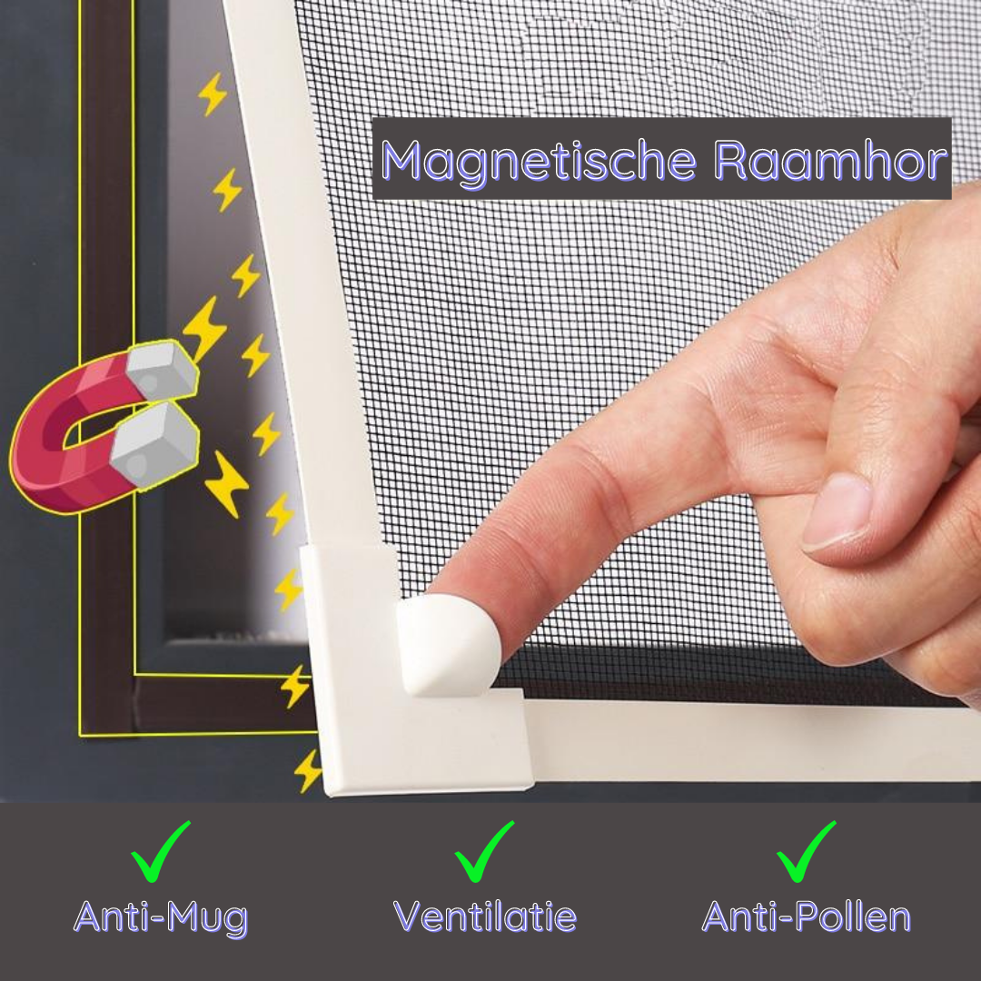 EasyFix WindowShield™ - Protection efficace contre les insectes et les allergies