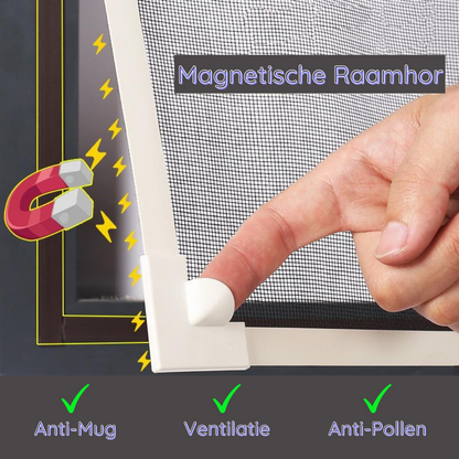 EasyFix WindowShield™ - Protection efficace contre les insectes et les allergies