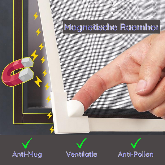 EasyFix WindowShield™ - Protection efficace contre les insectes et les allergies