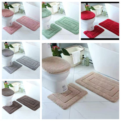 Set de toilette en velours 3 pièces