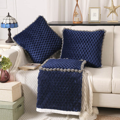 Couverture d'oreiller antistatique convertible moelleuse et confort ultime