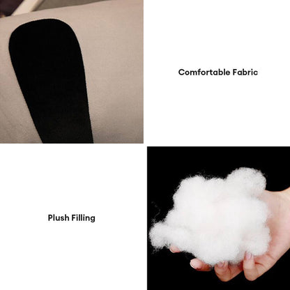 Coussin de soutien corporel complet pour chat ergonomique pour le sommeil et la détente