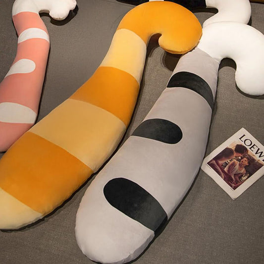 Coussin de soutien corporel complet pour chat ergonomique pour le sommeil et la détente