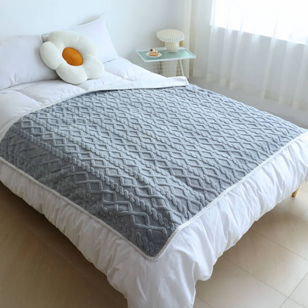 Couverture pour chien en polaire douce chaude imperméable luxueuse