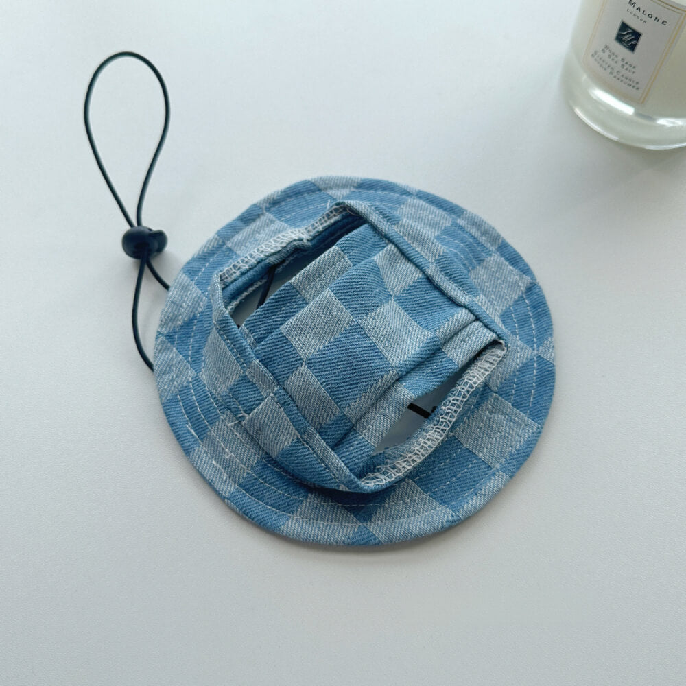 Chapeau de cowboy de protection solaire extérieure pour animaux de compagnie