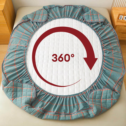 Drap-housse en coton matelassé doux ajusté