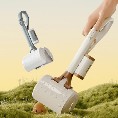 Compartiment de stockage portable durable pour ramasser les déchets des animaux