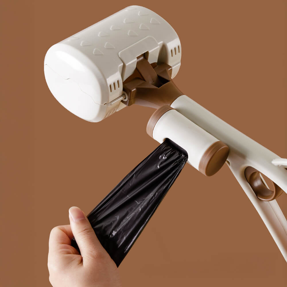 Compartiment de stockage portable durable pour ramasser les déchets des animaux