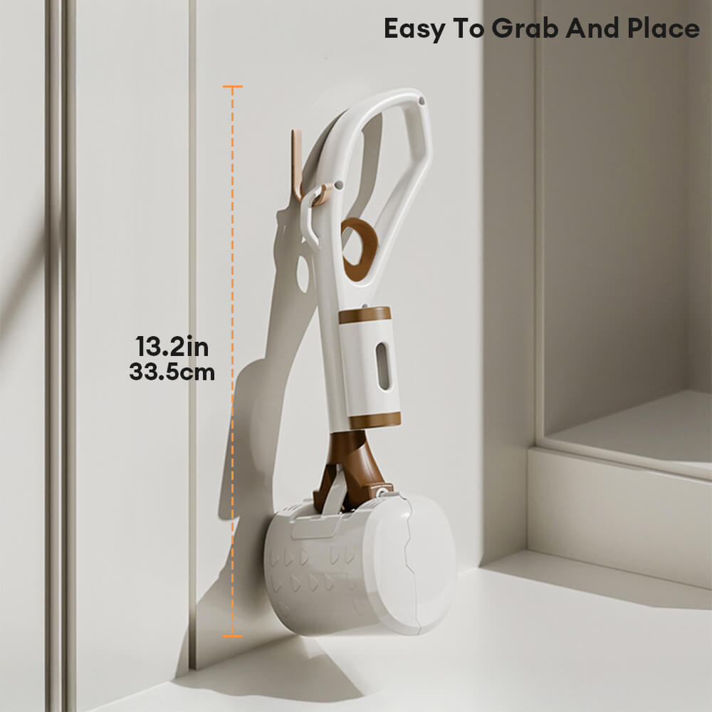 Compartiment de stockage portable durable pour ramasser les déchets des animaux