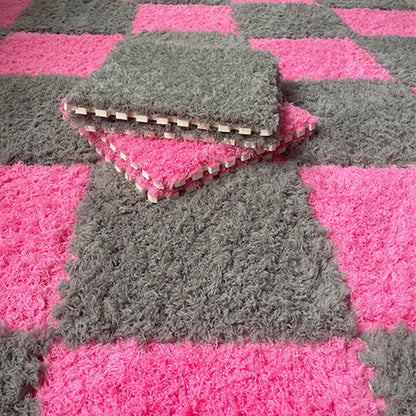Tapis de jeu interlocking pour enfants doux et lavable de chambre