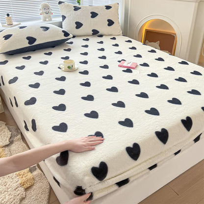 Couvre-matelas extensible et crémeux antistatique