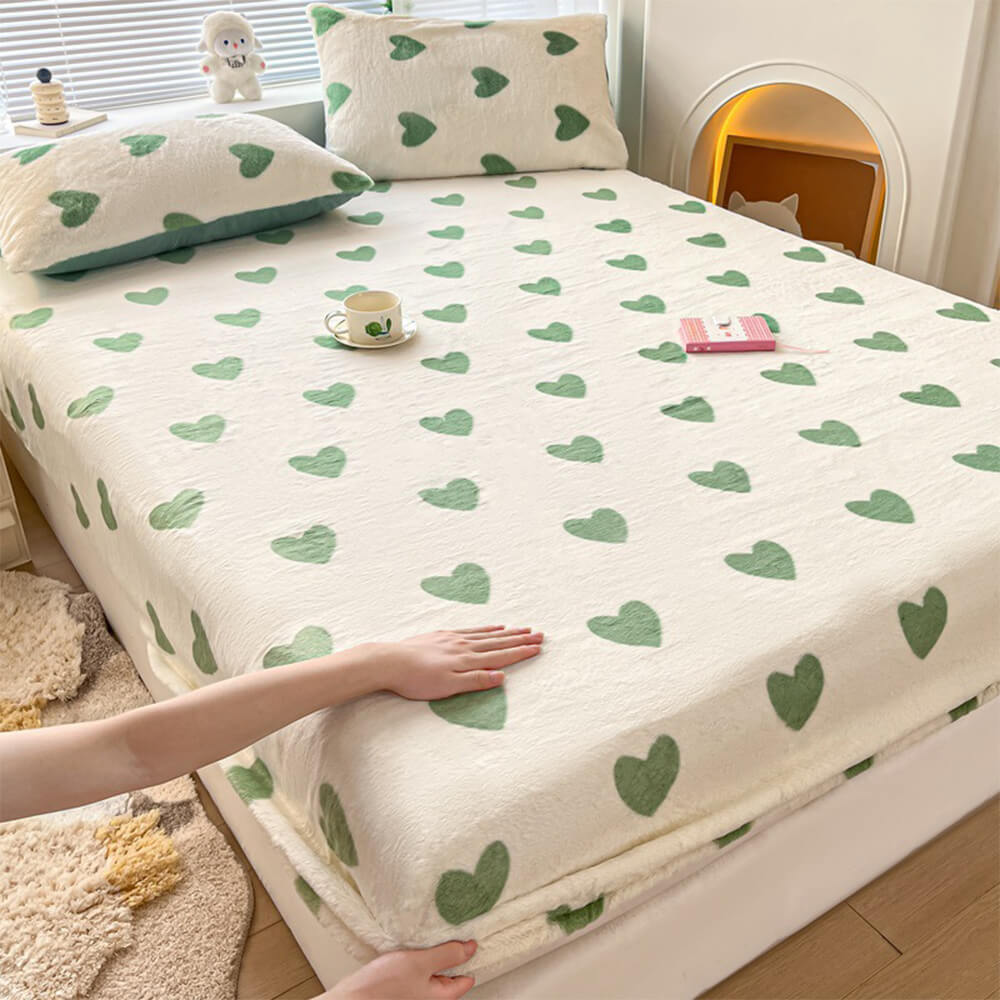 Couvre-matelas extensible et crémeux antistatique