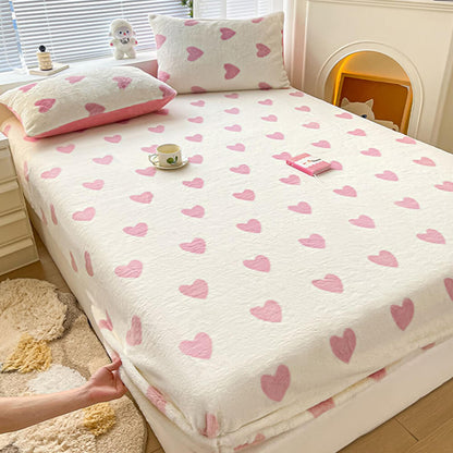 Couvre-matelas extensible et crémeux antistatique