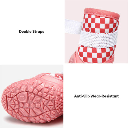 Bottes pour chiens protectrices de pattes antidérapantes en maille respirante fonctionnelles et élégantes