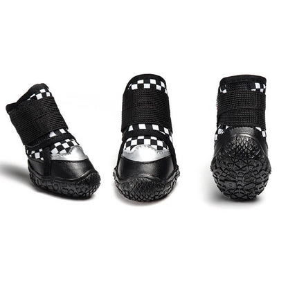 Bottes pour chiens protectrices de pattes antidérapantes en maille respirante fonctionnelles et élégantes