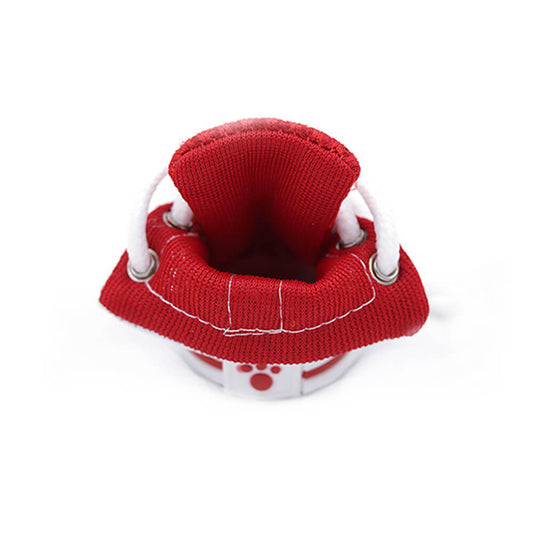 Baskets de sport pour chiens tendance en mesh respirant anti-dérapant montantes