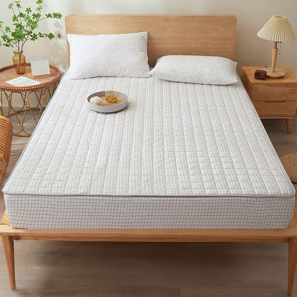 Drap-housse matelassé imperméable et anti-poussière, housse de protection de matelas