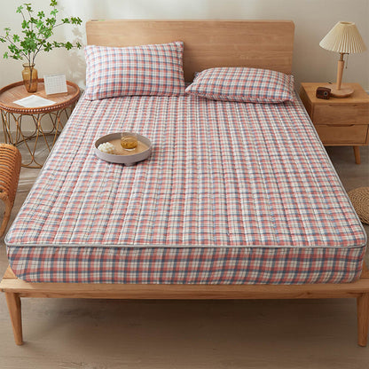 Drap-housse matelassé imperméable et anti-poussière, housse de protection de matelas