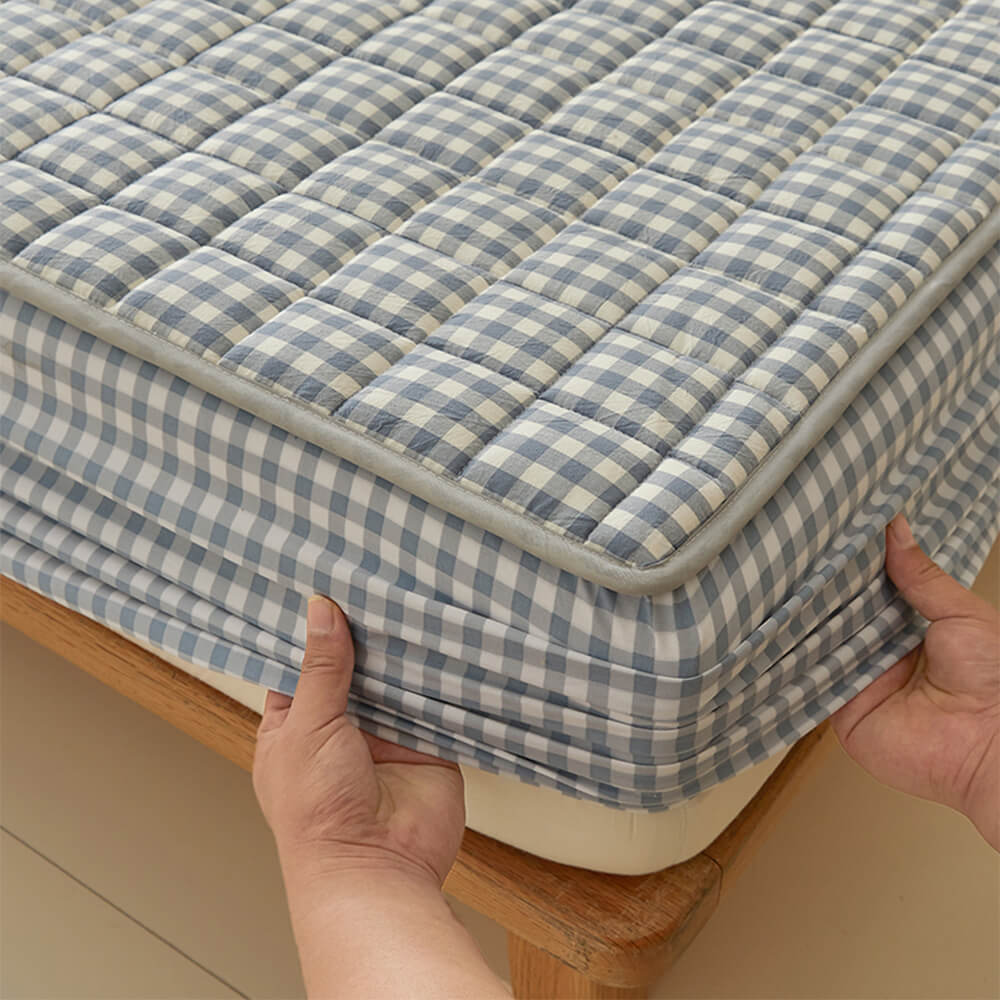 Drap-housse matelassé imperméable et anti-poussière, housse de protection de matelas