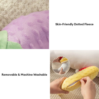 Banane Souple Coussin de Soutien pour Cou en U pour Chien et Chat