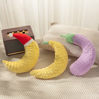 Banane Souple Coussin de Soutien pour Cou en U pour Chien et Chat