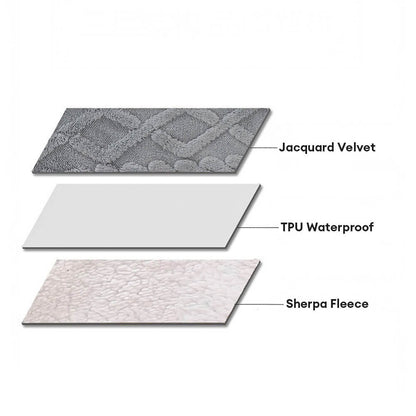 Couverture pour chien en polaire douce chaude imperméable luxueuse