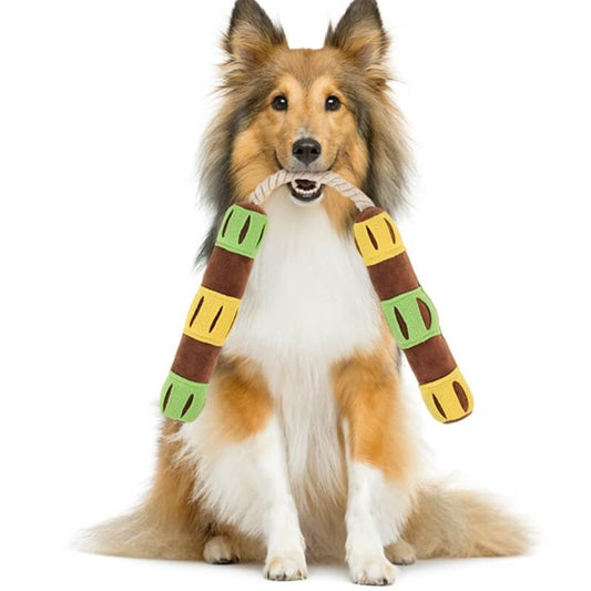 Distributeur de friandises interactif amusant, jouet sifflant pour chien