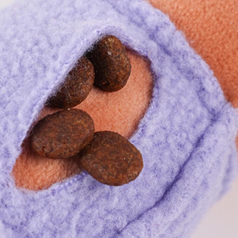 Distributeur de friandises interactif amusant, jouet sifflant pour chien