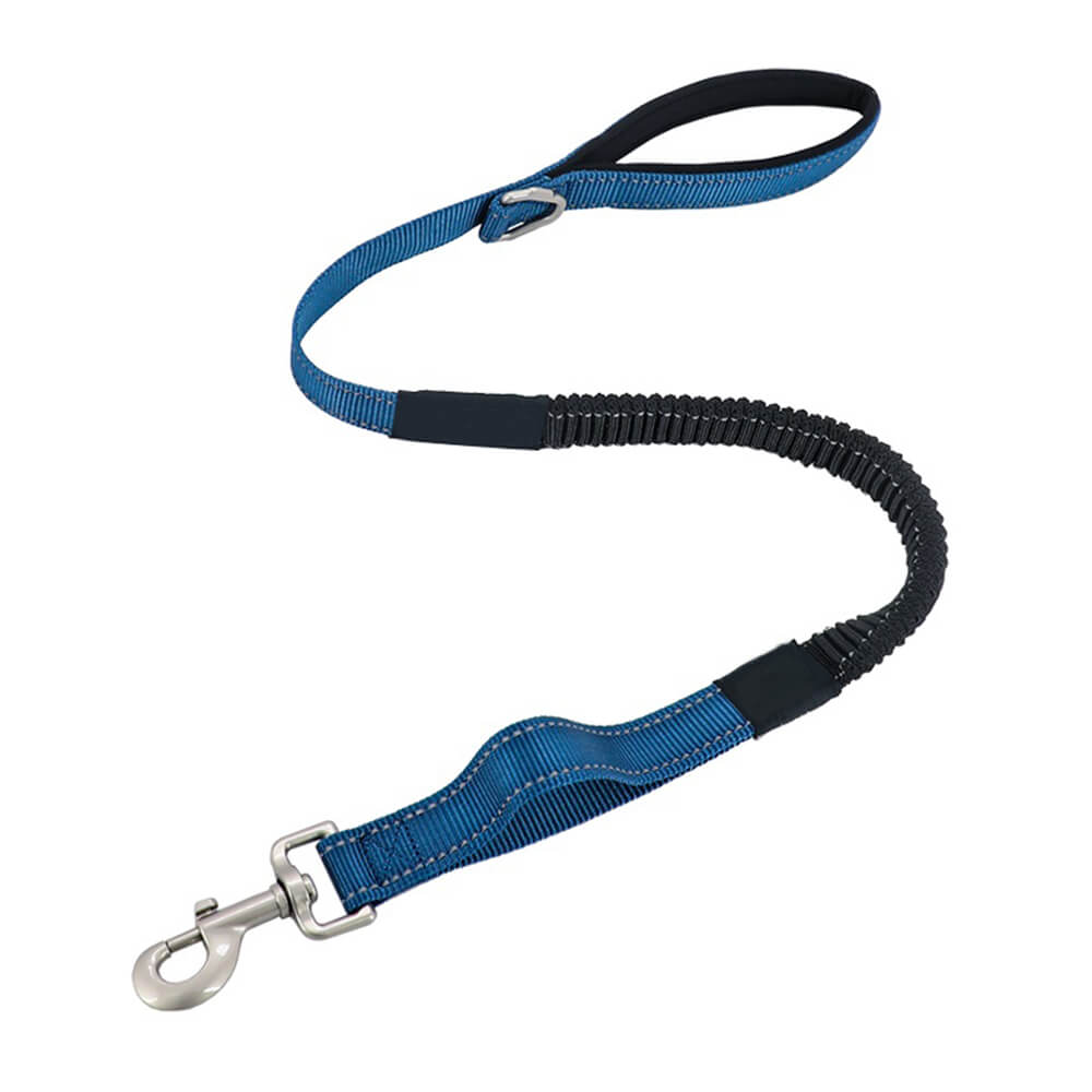Collier et laisse pour chien anti-traction réfléchissants multifonctionnels