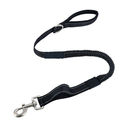 Collier et laisse pour chien anti-traction réfléchissants multifonctionnels