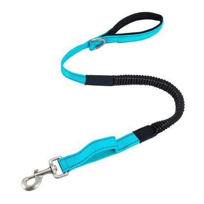 Collier et laisse pour chien anti-traction réfléchissants multifonctionnels
