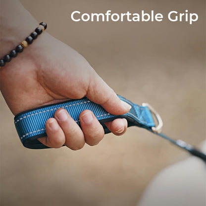 Collier et laisse pour chien anti-traction réfléchissants multifonctionnels