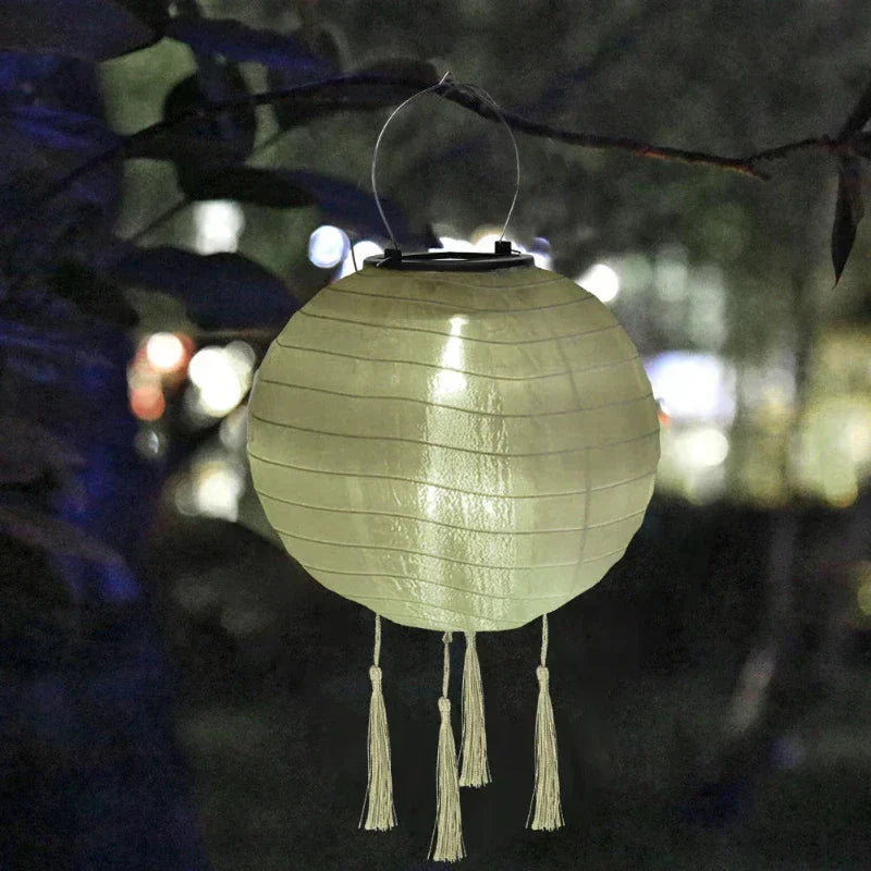 Floroux | Lampe Solaire Suspendue Imperméable pour Espaces Extérieurs