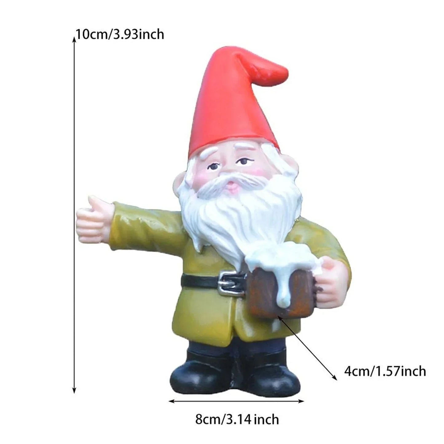 Floroux - Statue de nain de jardin