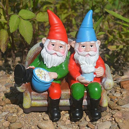 Floroux - Statue de nain de jardin