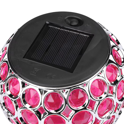 GardenGem | Magnifique boule lumineuse solaire pour décoration extérieure